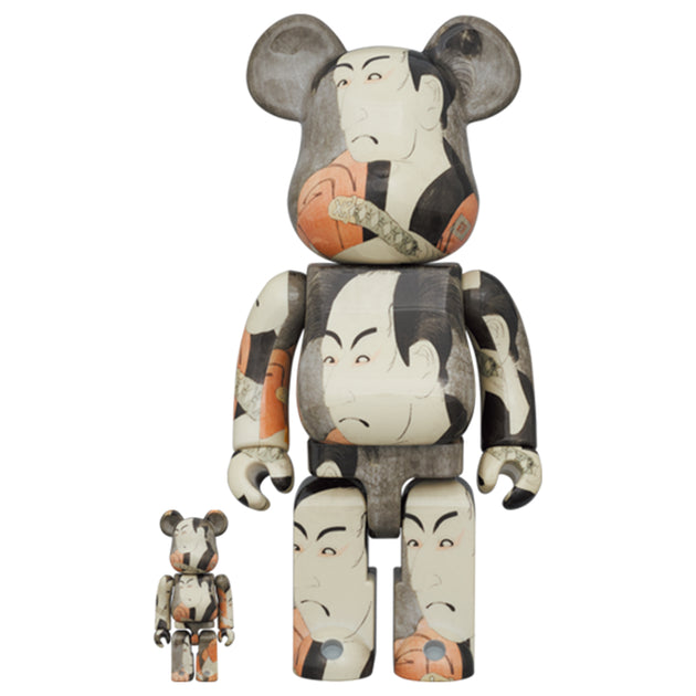 BE@RBRICK 東洲斎写楽 100％ u0026 400％-