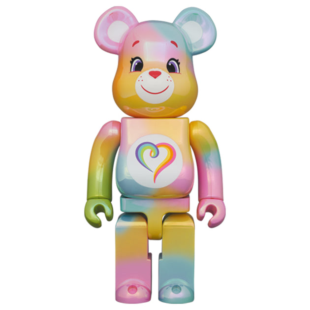 BE@RBRICK Care BearsRainbow Heart100400％ bearbrick-100-400-set-care-