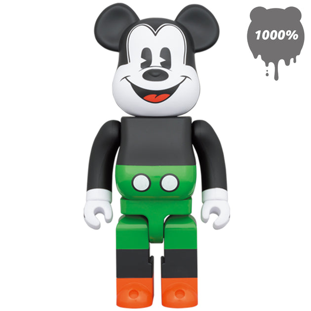 その他 BE@RBRICK MICKEY MOUSE (R&W 2020 ) 1000 Bearbrick 1000% Mickey Mouse 1930's Poster – Urban Attitude