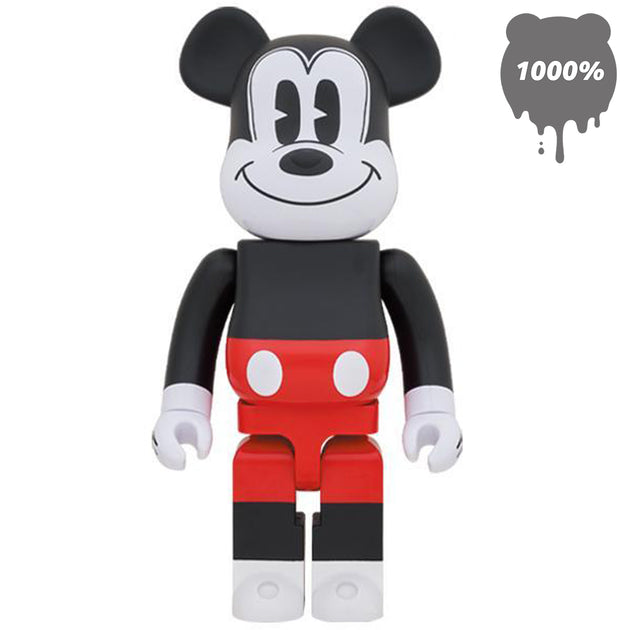 Bearbrick 1000% Mickey Mouse Red & White 2020 Version – Urban Attitude