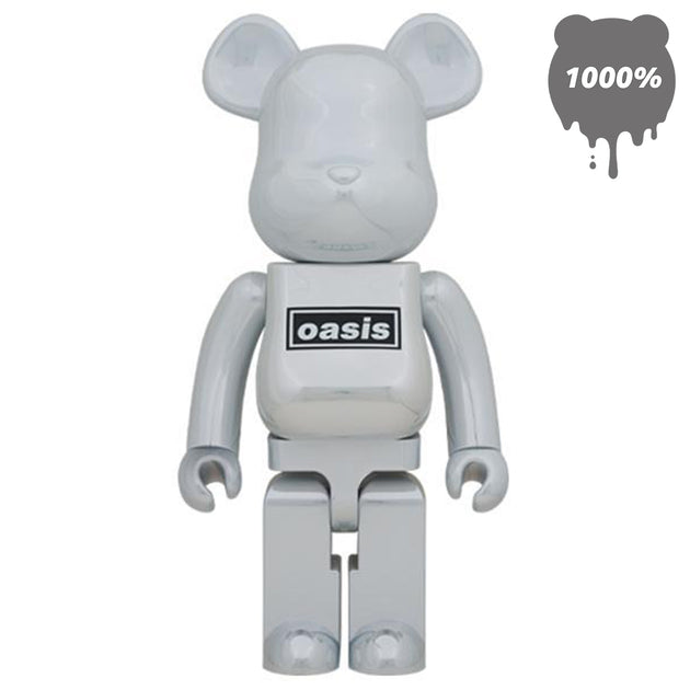BE@RBRICK 1st MODEL WHITE CHROME 1000％ bearbrick-1000-oasis-chrome-