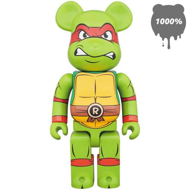 Mô Hình Bearbrick X Teenage Mutant Ninja Turtles Michelangelo 400
