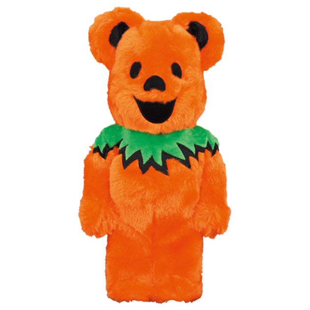 Bearbrick 400 Grateful Dead Dancing Bears Costume Version Orange