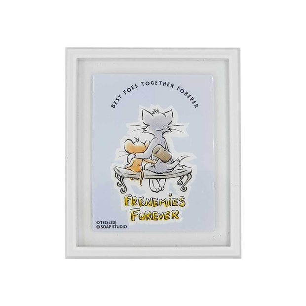 Soap Studio Tom & Jerry Magnetic Art Print Mini Gallery Series - Frenemies Forever Urban Attitude