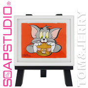 Soap Studio Tom & Jerry Magnetic Art Print Mini Gallery Series - Mouse Burger Main Urban Attitude