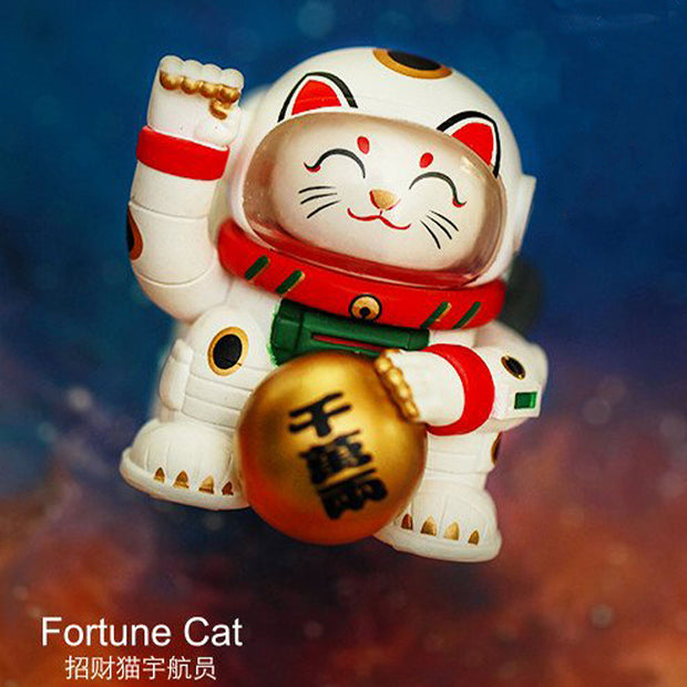 52toys blind box plutus spacemen series 1 fortune cat urban attitude