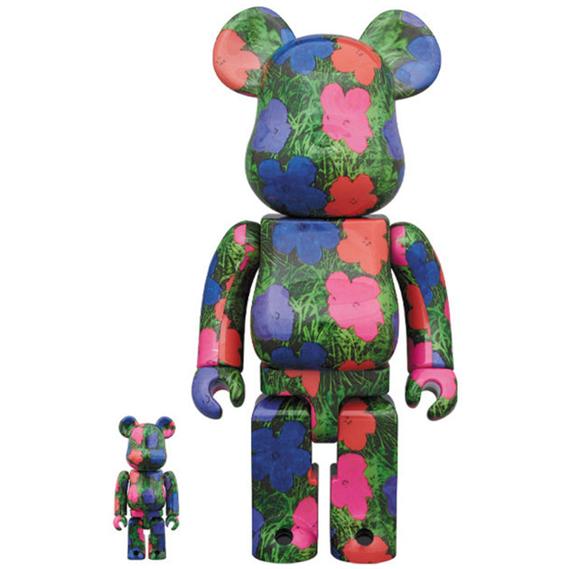 Bearbrick 100% & 400% Set Andy Warhol 