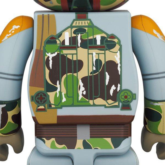 Bearbrick 100% & 400% Set Bape Boba Fett – Urban Attitude