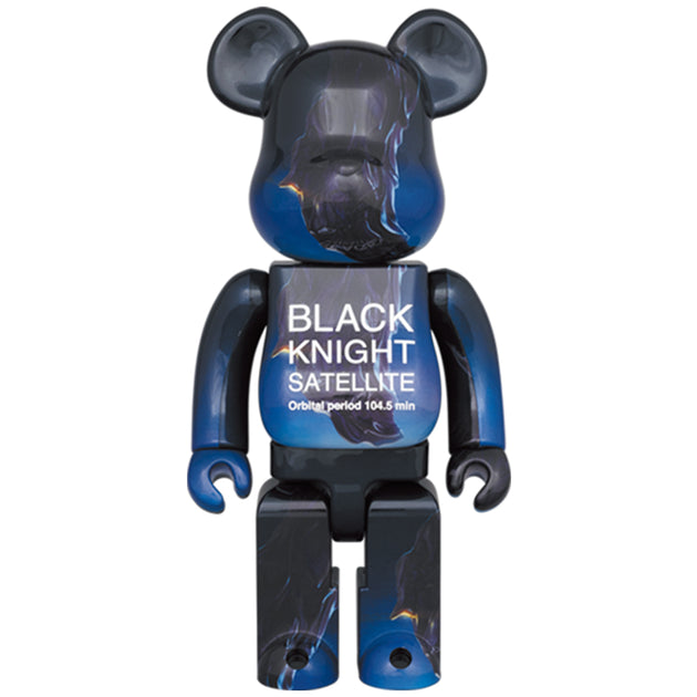 Bearbrick 100% & 400% Set Black Knight Satellite – Urban Attitude
