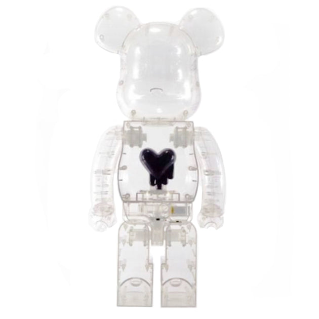 Bearbrick 100% & 400% Set Emotionally Unavailable Heart Black