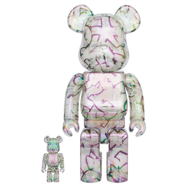 Bearbrick 100% & 400% Set Jimmy Choo x Eric Haze Curated by Poggy