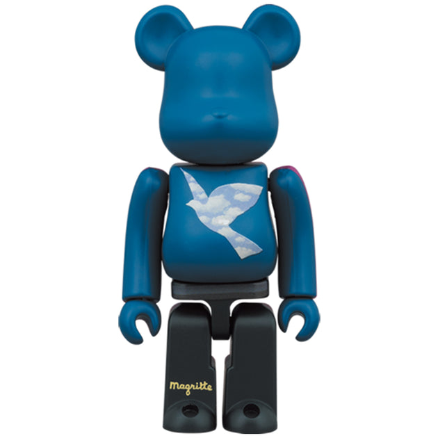 Bearbrick 100% & 400% Set René Magritte 