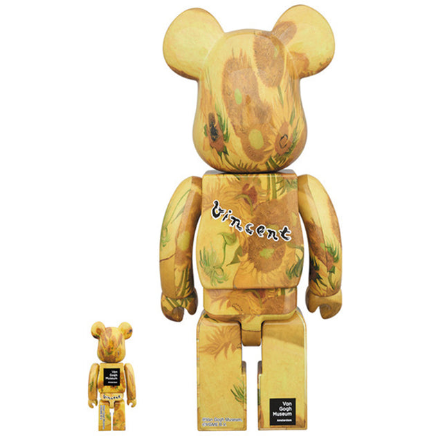 Bearbrick 100% & 400% Set Van Gogh Museum Sunflowers – Urban Attitude