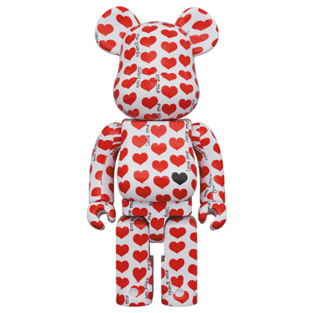 Bearbrick 100% & 400% Set White Heart - [PREORDER] – Urban Attitude