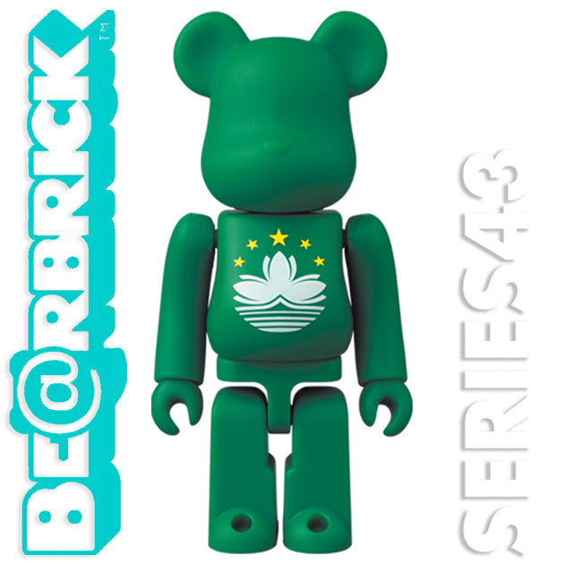 Bearbrick 100% Series 43 Flag - Macau – Urban Attitude