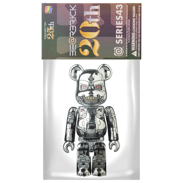 Bearbrick 100% Series 43 SF - Terminator 2 Judgment Day – Urban