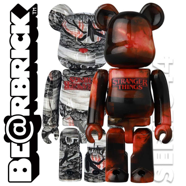 Bearbrick 100% Series 44 SF - Stranger Things Set of 2 – Urban