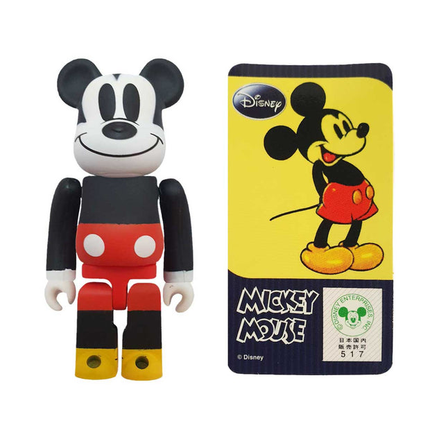 Bearbrick 100% Series 17 Secret Animal - Mickey Mouse Card Urban Attitude