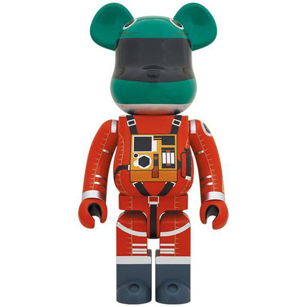 Bearbrick EARTH 1000％ Bearbrick 1000% 2001: A Space Odyssey Green Helmet & Orange