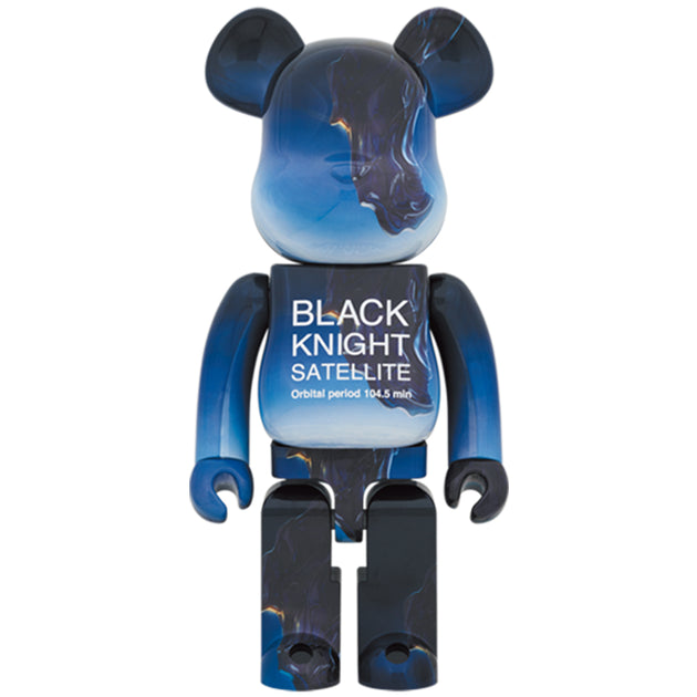 Bearbrick 1000% Black Knight Satellite – Urban Attitude