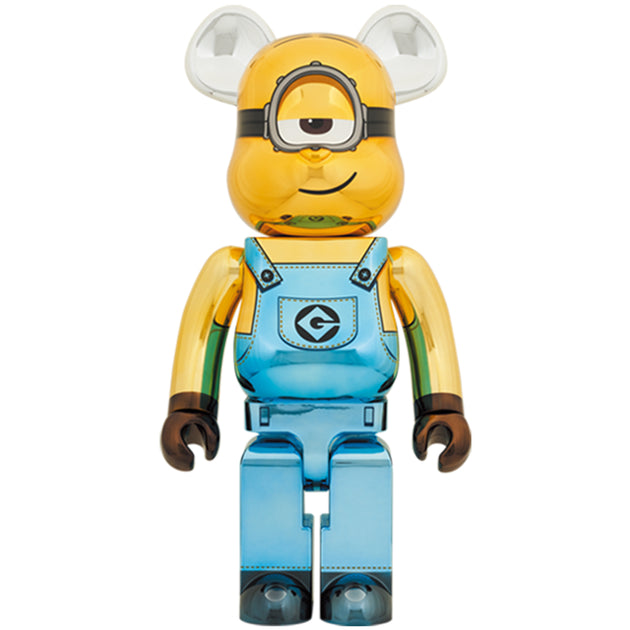 Bearbrick 1000% Minion Stuart Chrome Version – Urban Attitude