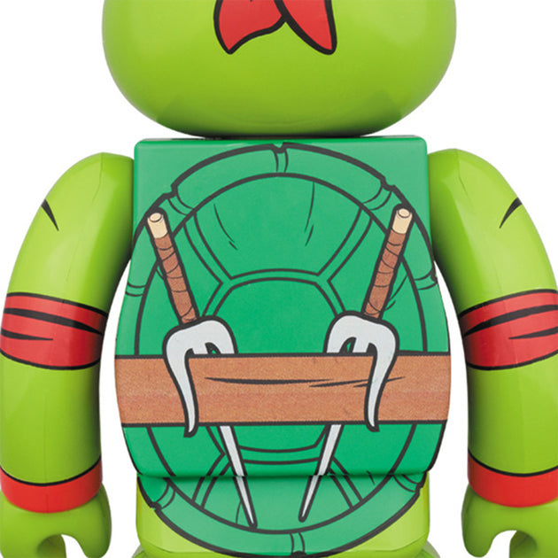 BE@RBRICK RAPHAEL CHROME Ver. 1000％ BE＠RBRICK Teenage Mutant Ninja Turtles Raphael: Chrome Ver