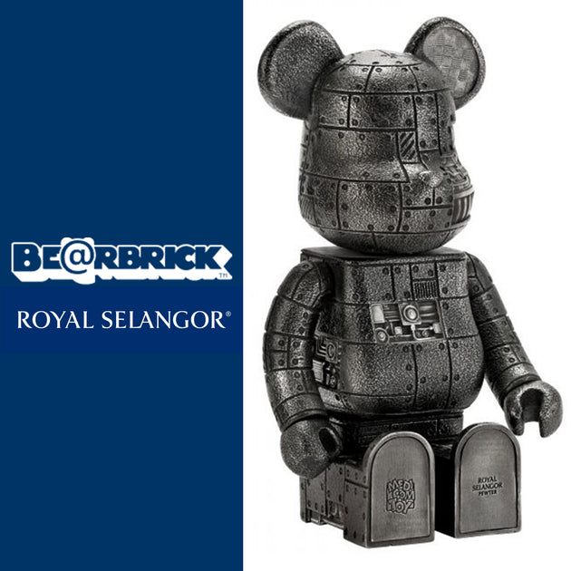 BE@RBRICK ROYAL SELANGOR COAL BLACK 400％ www.krzysztofbialy.com