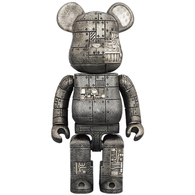 Bearbrick 400% Royal Selangor Steampunk Coal Black – Urban