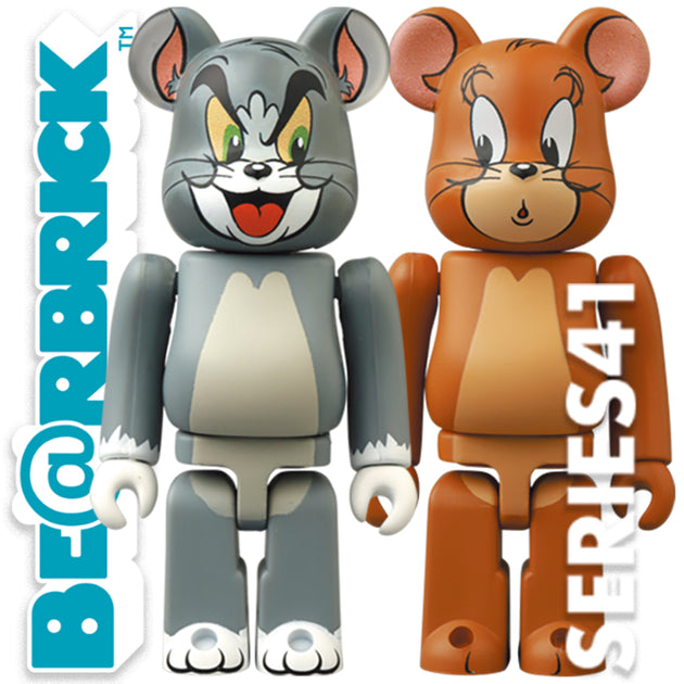 Bearbrick 100% Series 41 Animal - Tom & Jerry Set of 2 – Urban 