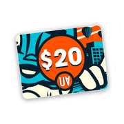 gift card $20 voucher urban attitude