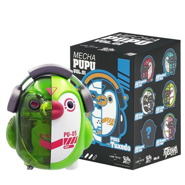 LAMTOYS Mecha PUPU Alien Penguin Blind Box - Vol.01 – Urban Attitude