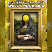 mighty jaxx the chinatown market smiley mona lisa framed urban attitude