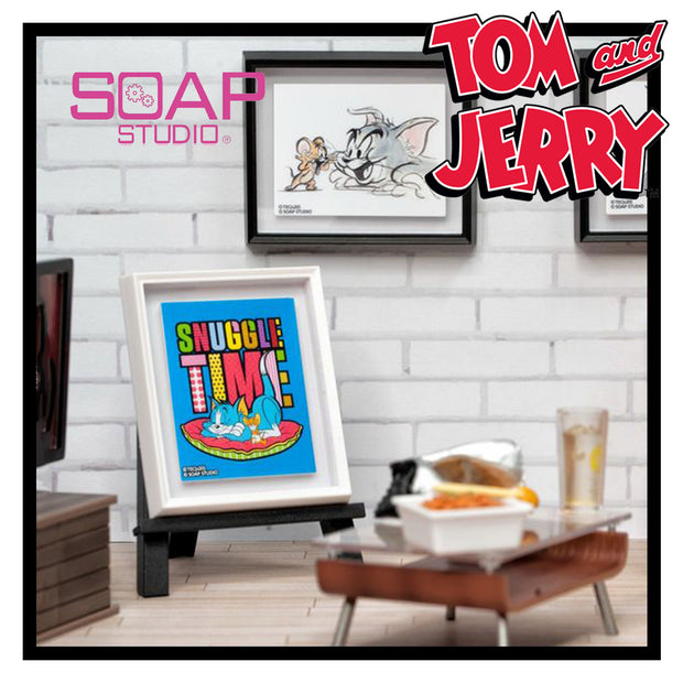 soap studio blind box tom and jerry magnetic art print mini gallery snuggle time urban attitude