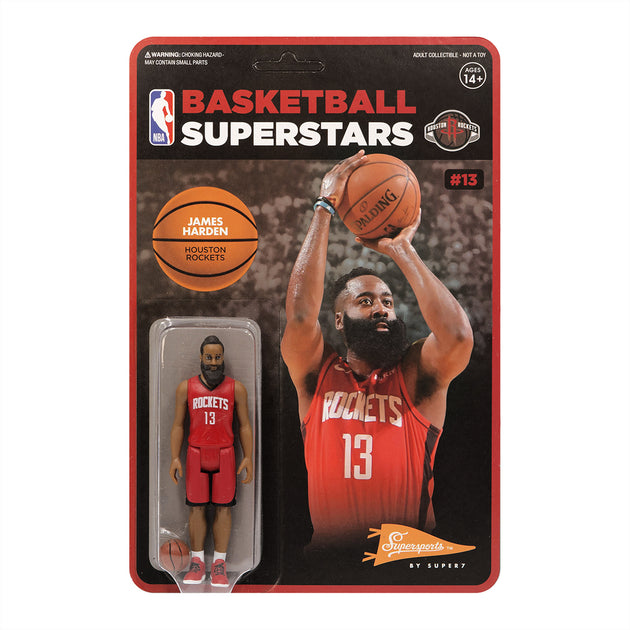 Super7 NBA Supersports Figure - James Harden (Rockets) – Urban Attitude