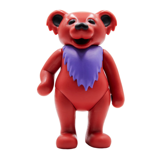 Super7 Grateful Dead ReAction Figure - Dancing Bear Stealie Red