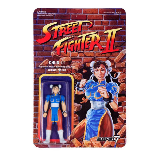 Super7 Street Fighter 2 ReAction Figure - Chun-Li – Urban Attitude