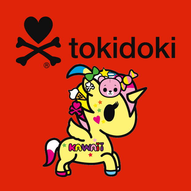 tokidoki round coin purse red unicorno urban attitude