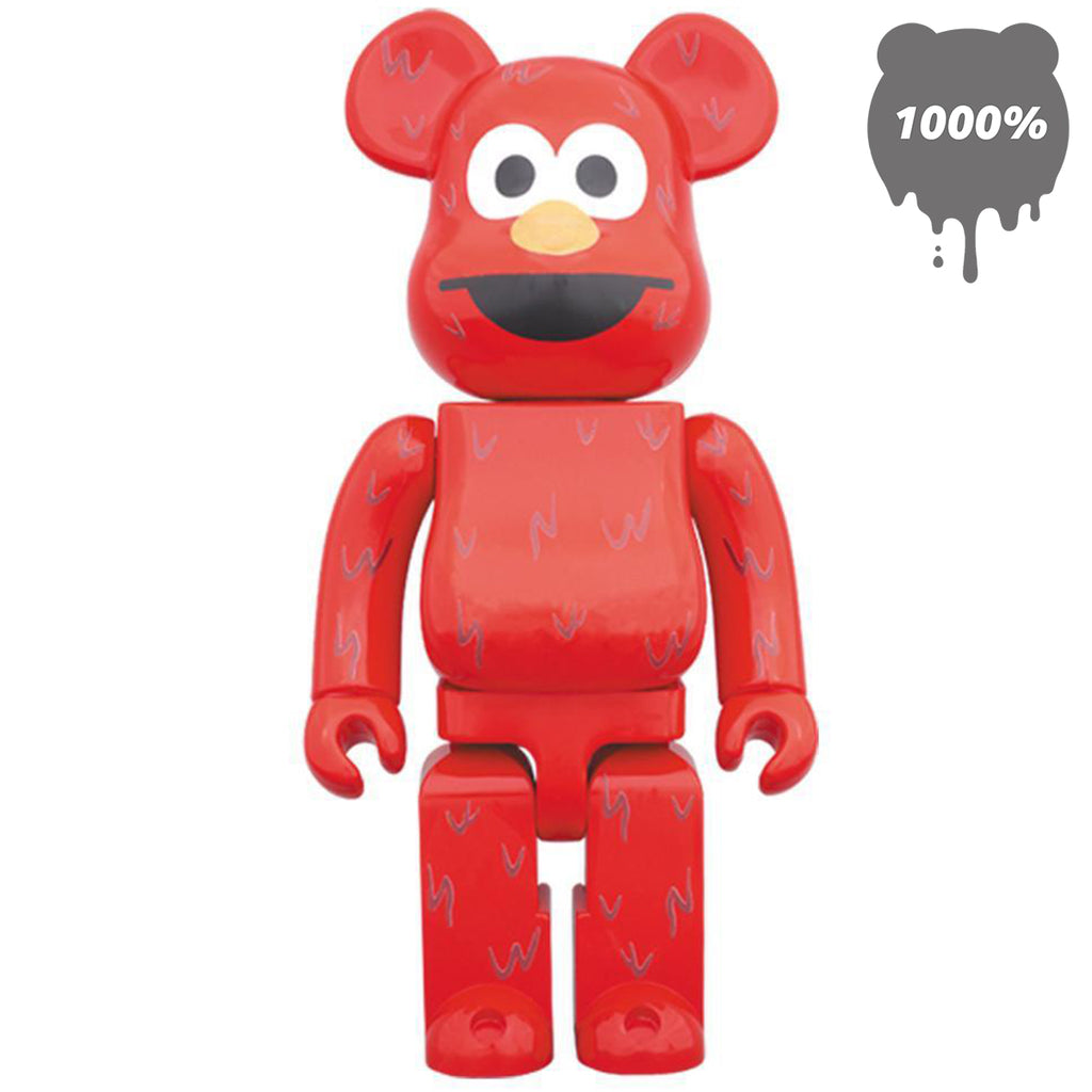 Bearbrick 1000% Sesame Street Elmo – Urban Attitude