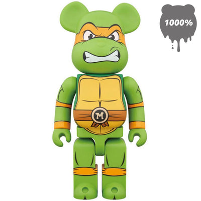 Bearbrick 1000% Teenage Mutant Ninja Turtles Michelangelo urban attitude