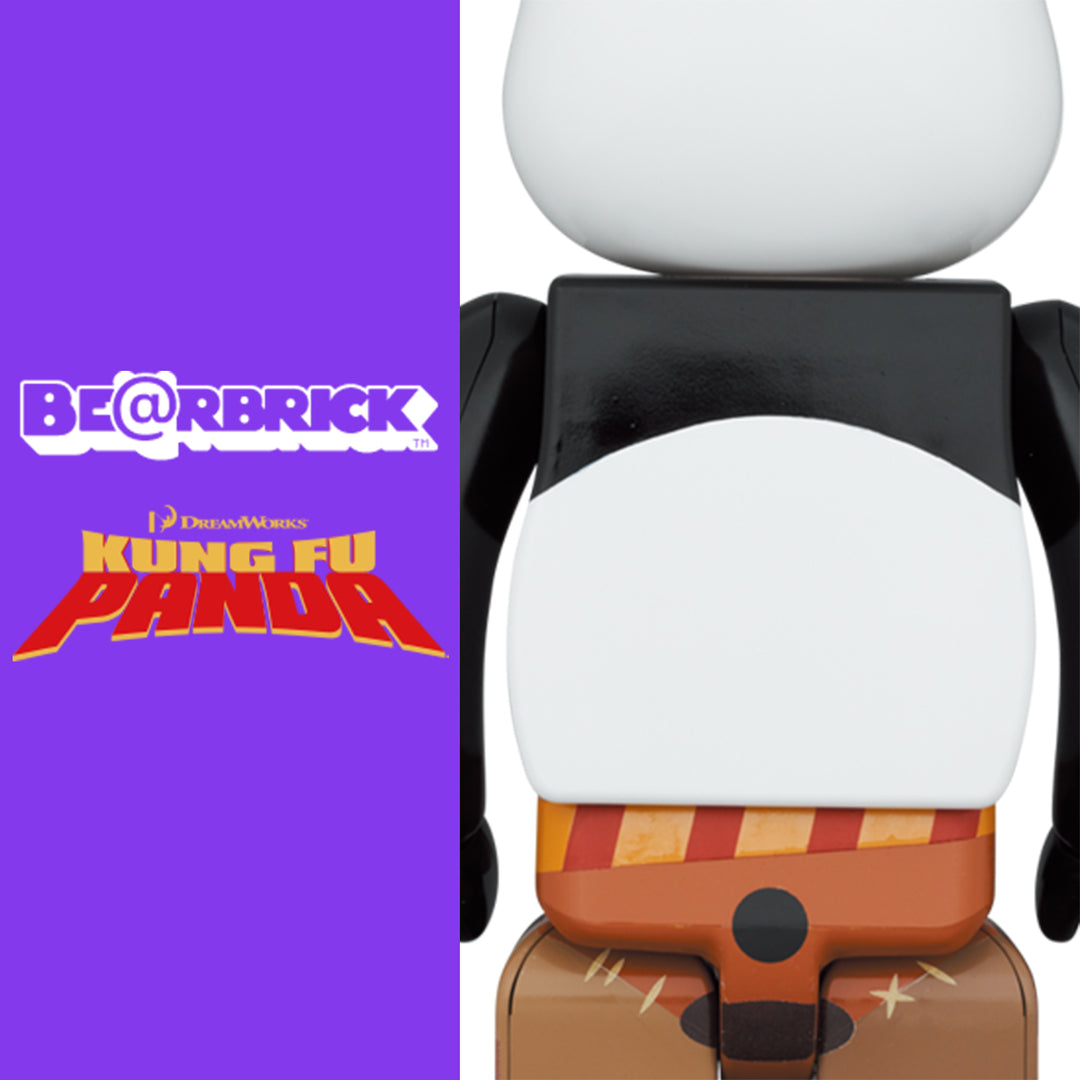 MEDICOM BEARBRICK 100% 400% KUNG FU PANDA PO Multi | BSTN Store