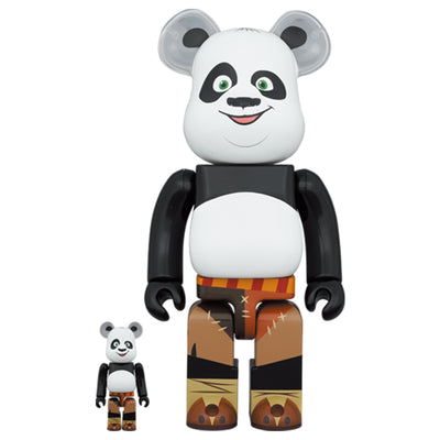 Bearbrick 100% & 400% Set Kung Fu Panda Urban Attitude