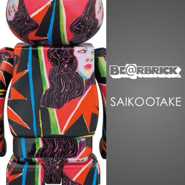 Bearbrick 100% & 400% Set Saiko Otake (GODDESS) Logo Urban Attitude