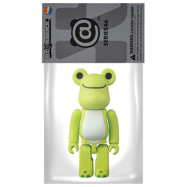 Bearbrick 100% Series 46 Animal - Pickles the Frog Packaging Urban Attitude
