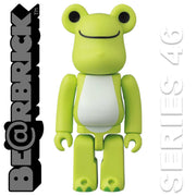 Bearbrick 100% Series 46 Animal - Pickles the Frog Urban Attitude