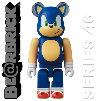 Bearbrick 100% Series 46 Cute - Sonic the Hedgehog Urban Attitude