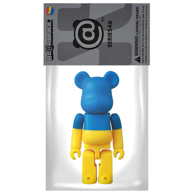 Bearbrick 100% Series 46 Flag - Ukraine – Urban Attitude