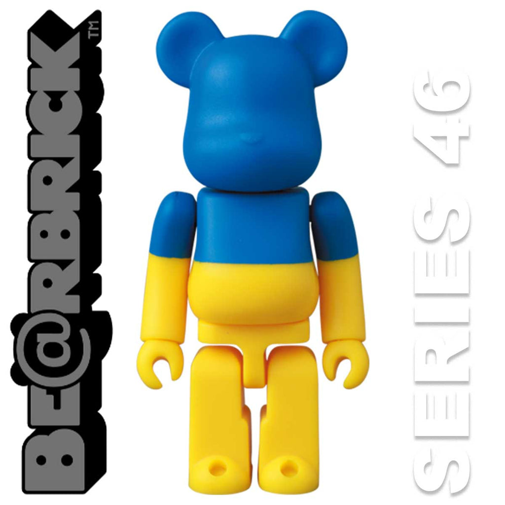 Bearbrick 100% Series 46 Flag - Ukraine – Urban Attitude