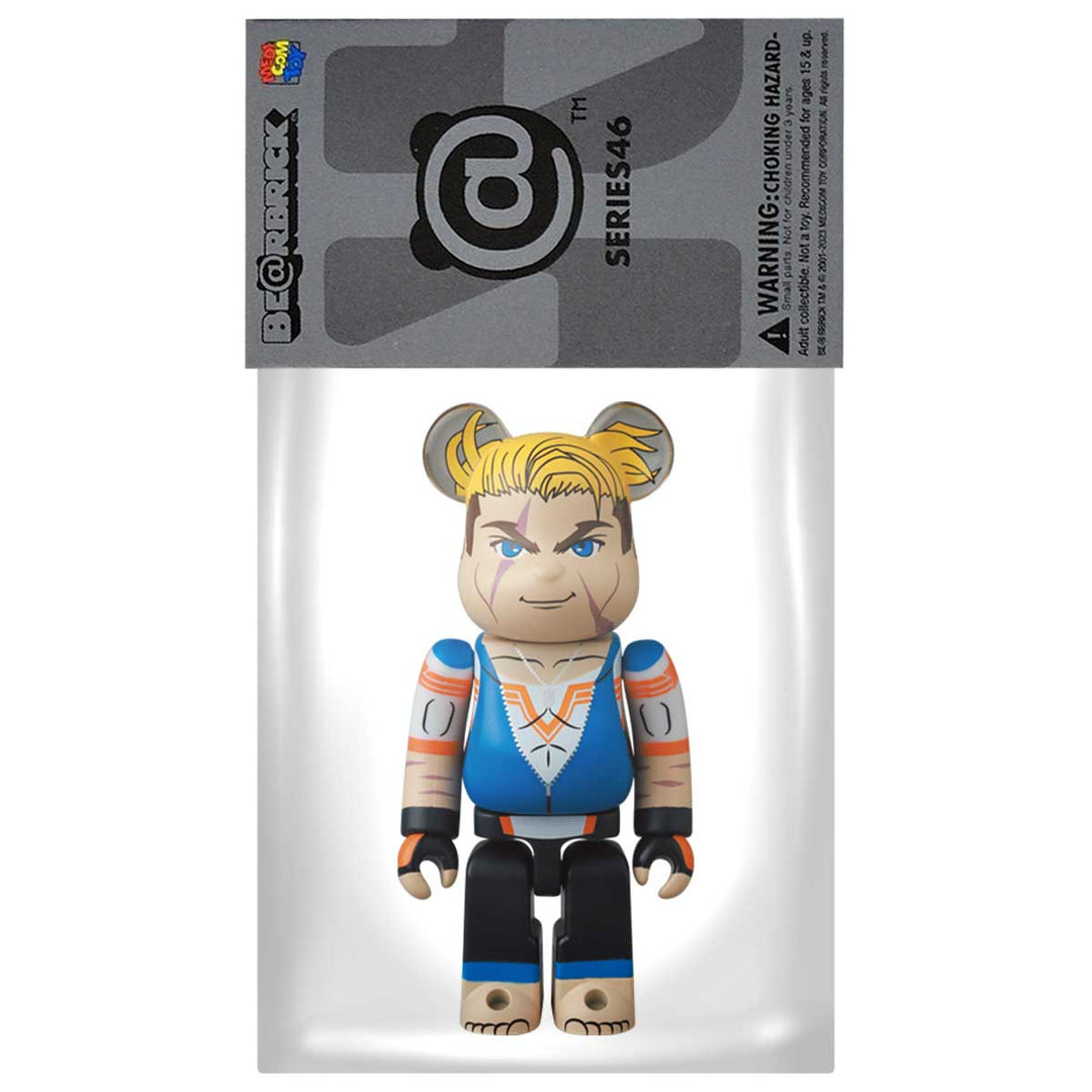 Bearbrick 100% Series 46 Game - Street Fighter Luke – Urban Attitude