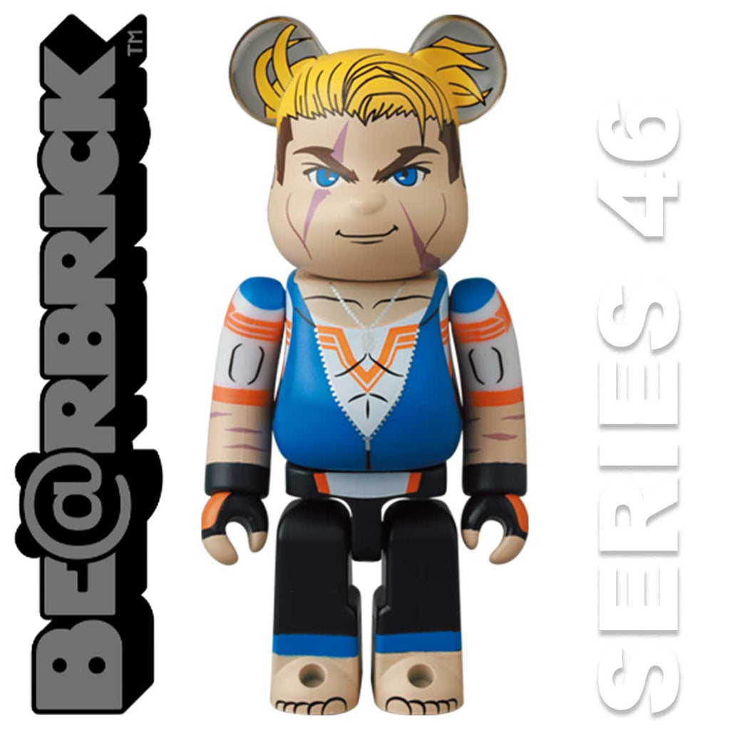 Bearbrick 100% Series 46 Game - Street Fighter Luke – Urban Attitude