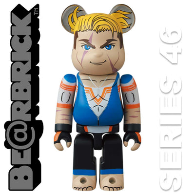 Bearbrick 100% Series 46 Game - Street Fighter Luke Urban Attitude